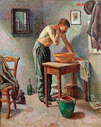 Maximilien Luce - The Toilet
