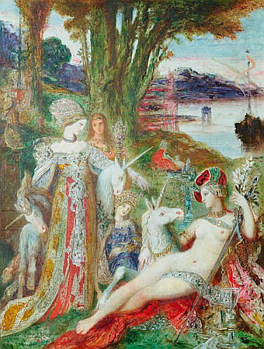 Gustave Moreau - The Unicorns