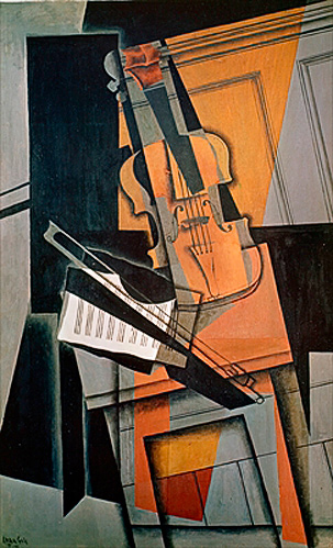 Juan Gris - The Violin