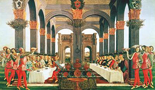 Sandro Botticelli - The Wedding Feast