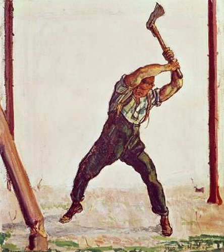 Ferdinand Hodler - The Woodman