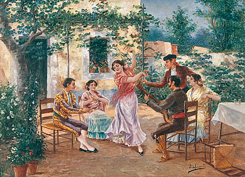 Modeso Lafuente - Torrero.dancer and musicans