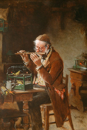 Hermann Kern - Two musicians