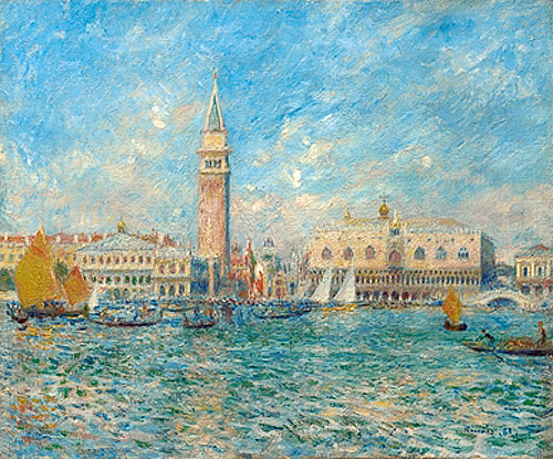 Pierre-Auguste Renoir - Venice, the Doge's Palace