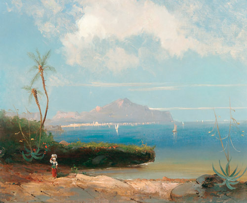 Albert Rieger - View of Palermo