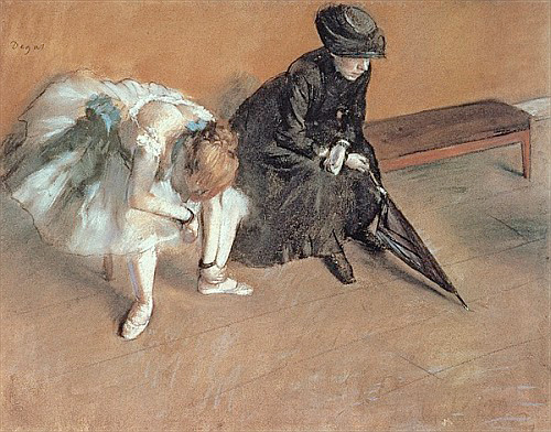 Edgar Degas - Waiting