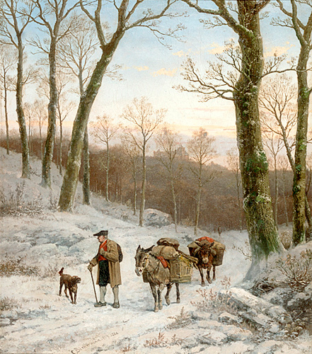 Caesar Bimmermann - Winter evening