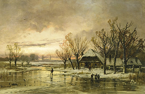 Adolf Stademann - winterly pleasure